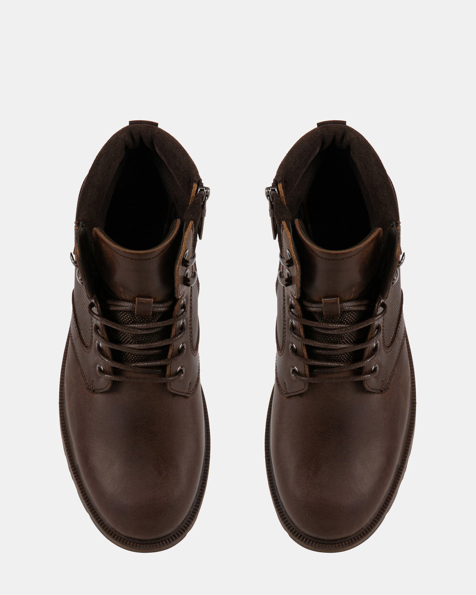 GABE BROWN LEATHER - Men's Shoes - Steve Madden Canada