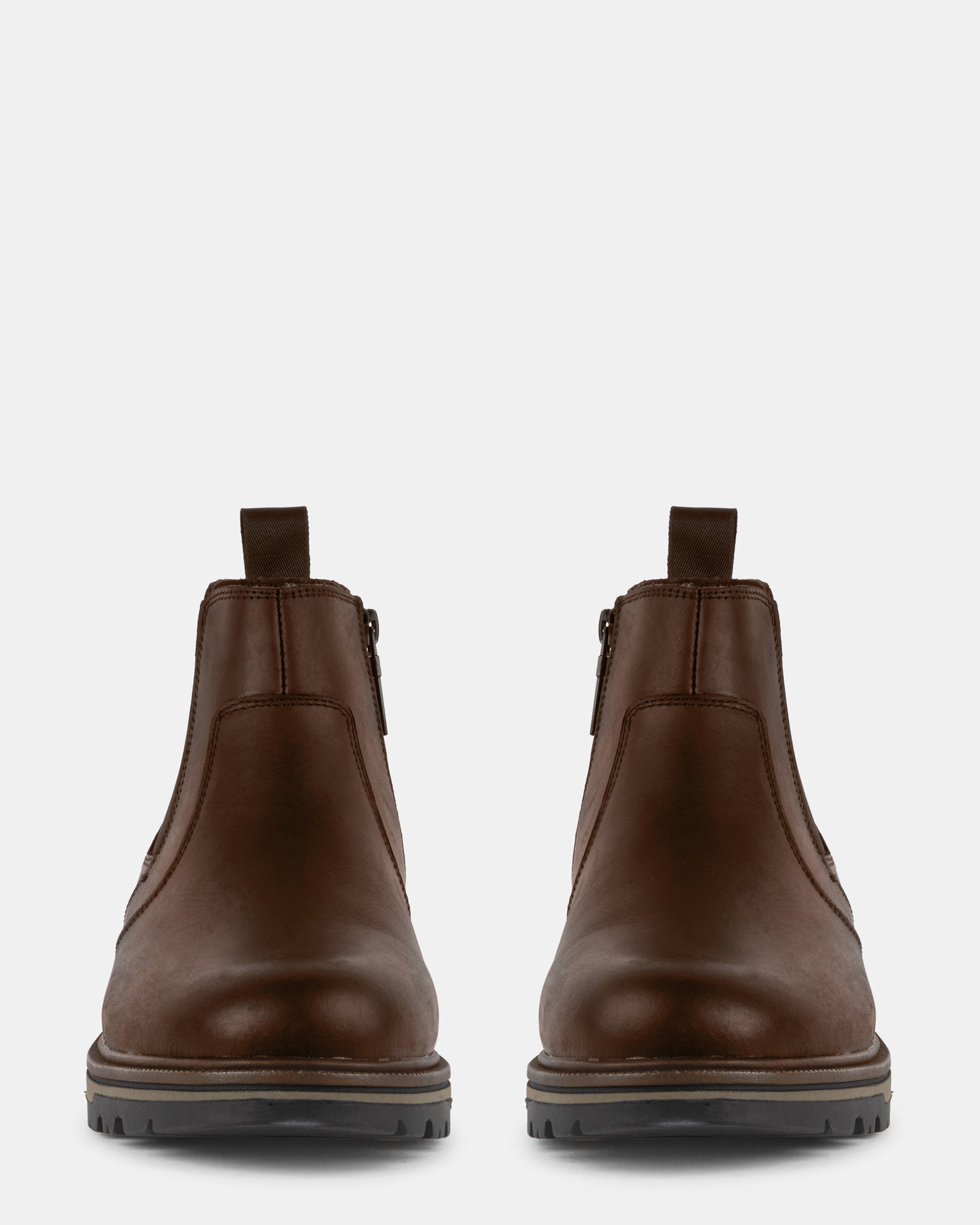 GRANT BROWN LEATHER - Men's Shoes - Steve Madden Canada