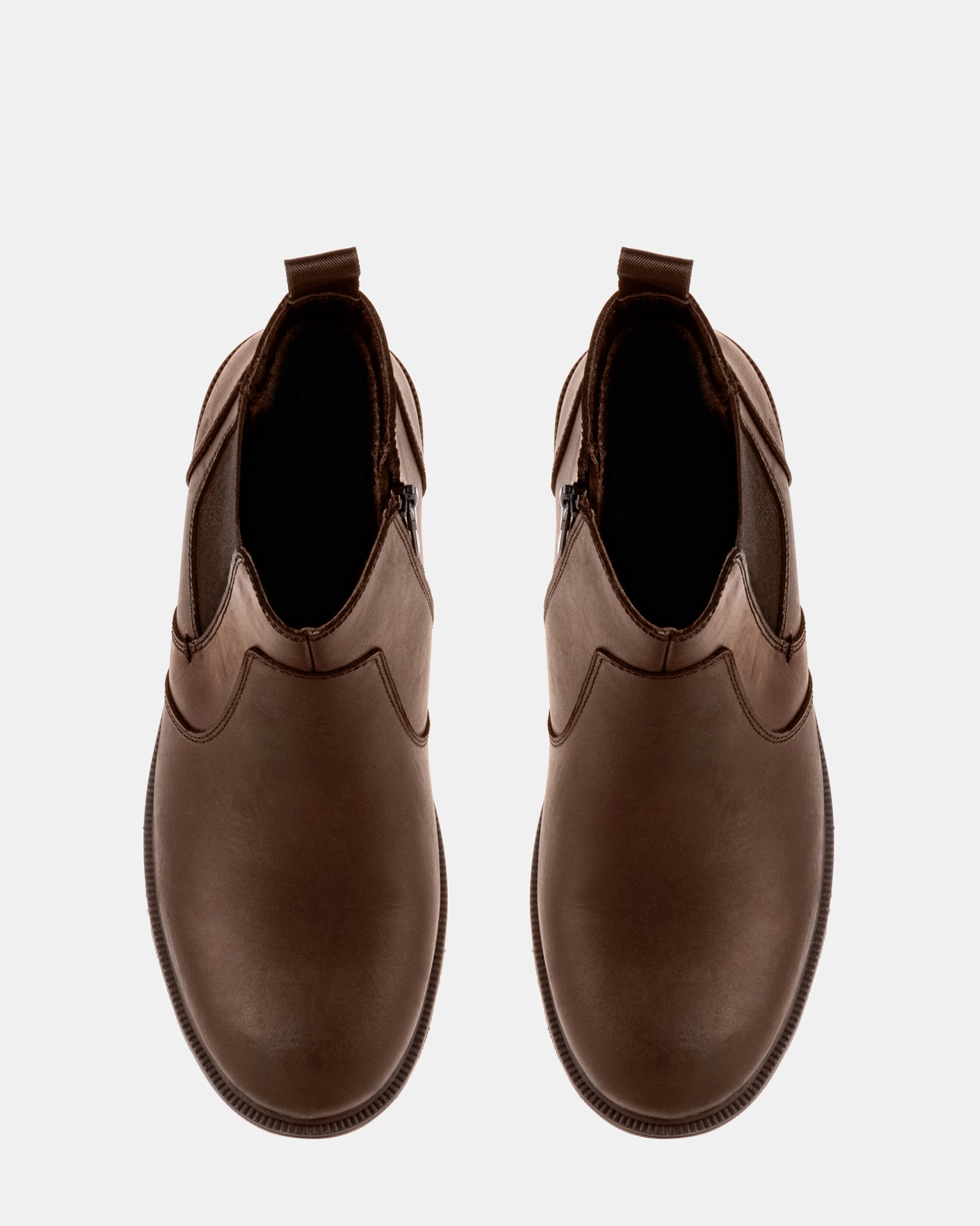 GRANT BROWN LEATHER - Men's Shoes - Steve Madden Canada