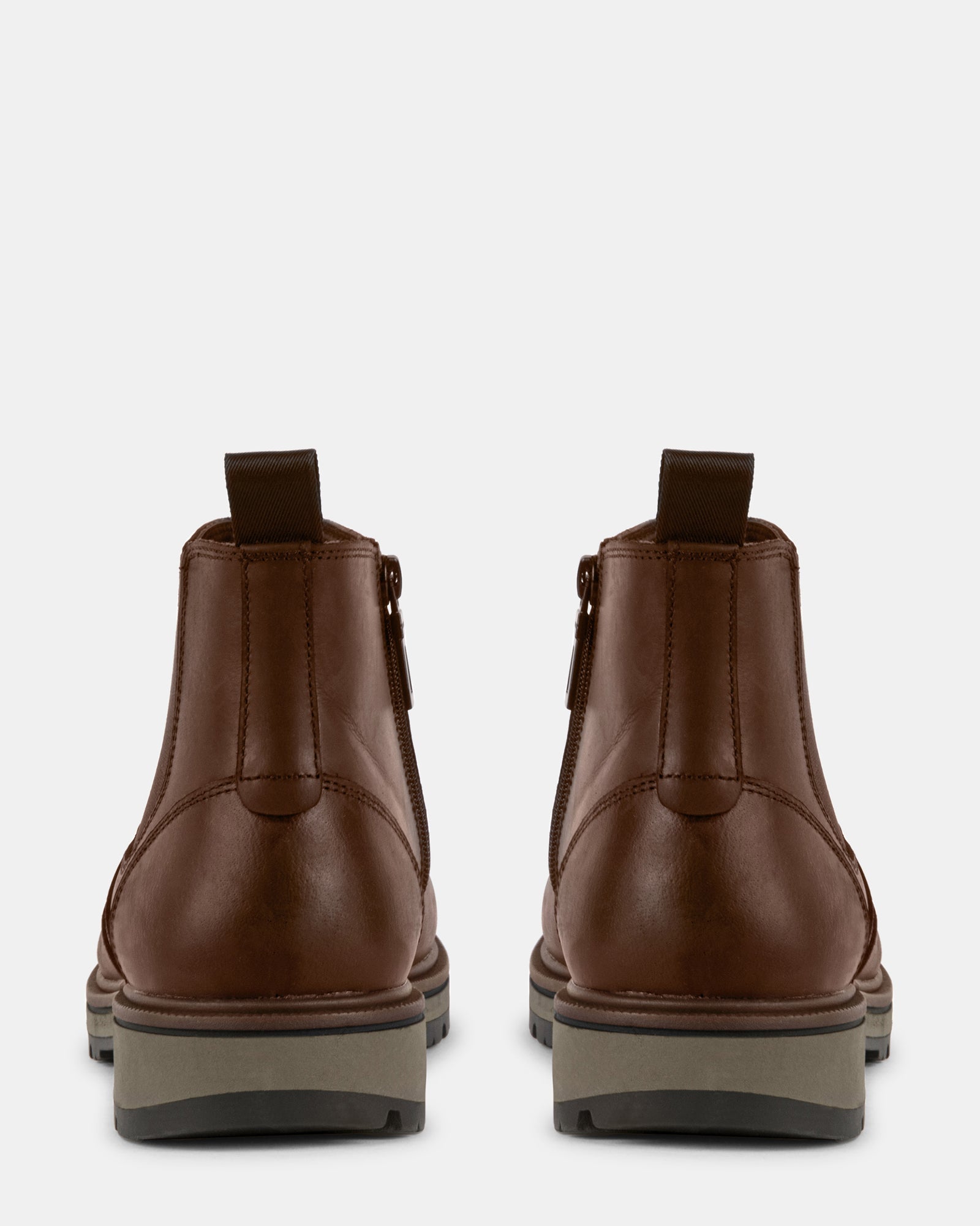 GRANT BROWN LEATHER - Men's Shoes - Steve Madden Canada