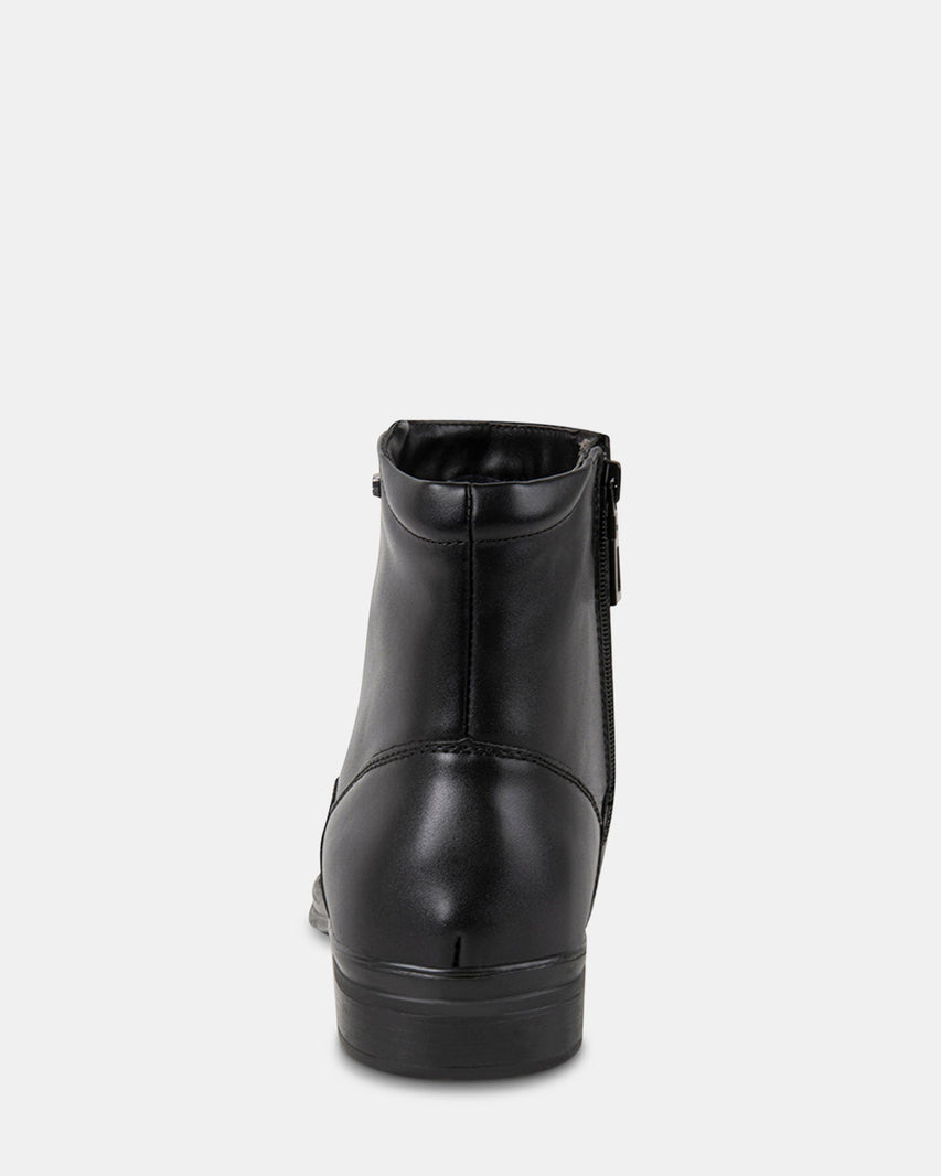 MYLESS BLACK LEATHER - Men's Shoes - Steve Madden Canada