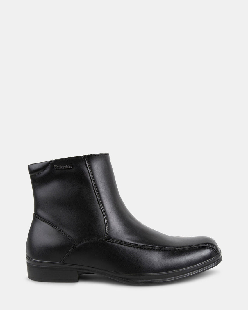 MYLESS BLACK LEATHER - Men's Shoes - Steve Madden Canada
