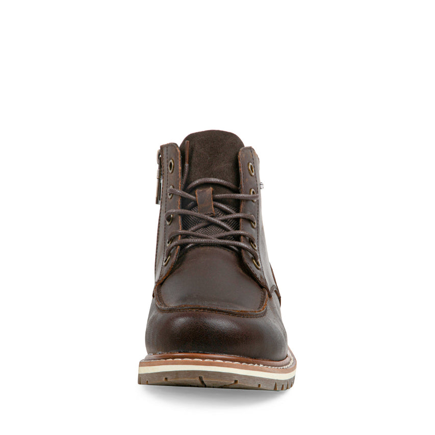 TODDE BROWN LEATHER - Men's Shoes - Steve Madden Canada