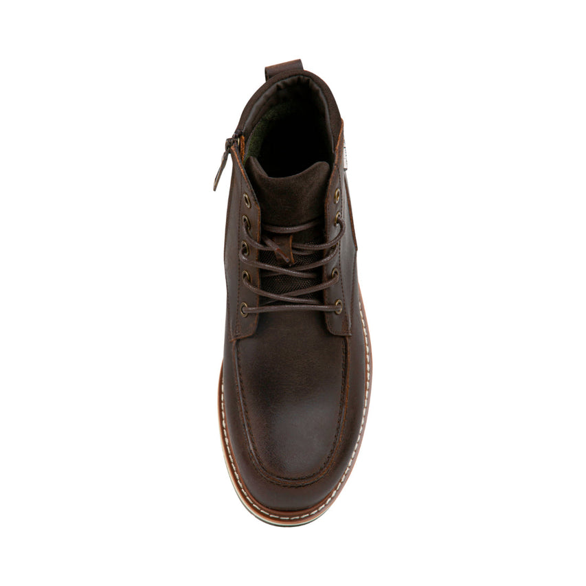 TODDE BROWN LEATHER - Men's Shoes - Steve Madden Canada