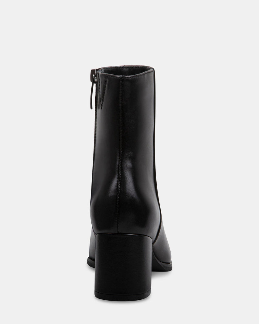JOLENEE BLACK LEATHER - Women's Shoes - Steve Madden Canada