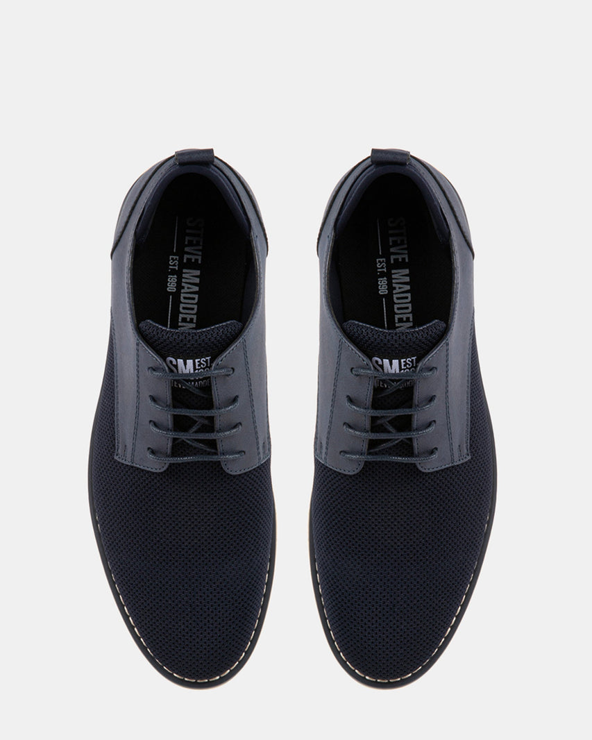 CARTTER NAVY FABRIC - Men's Shoes - Steve Madden Canada