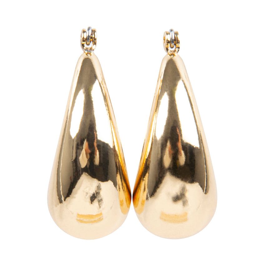 CHUBBY HOOP EARRINGS GOLD - Jewelry - Steve Madden Canada
