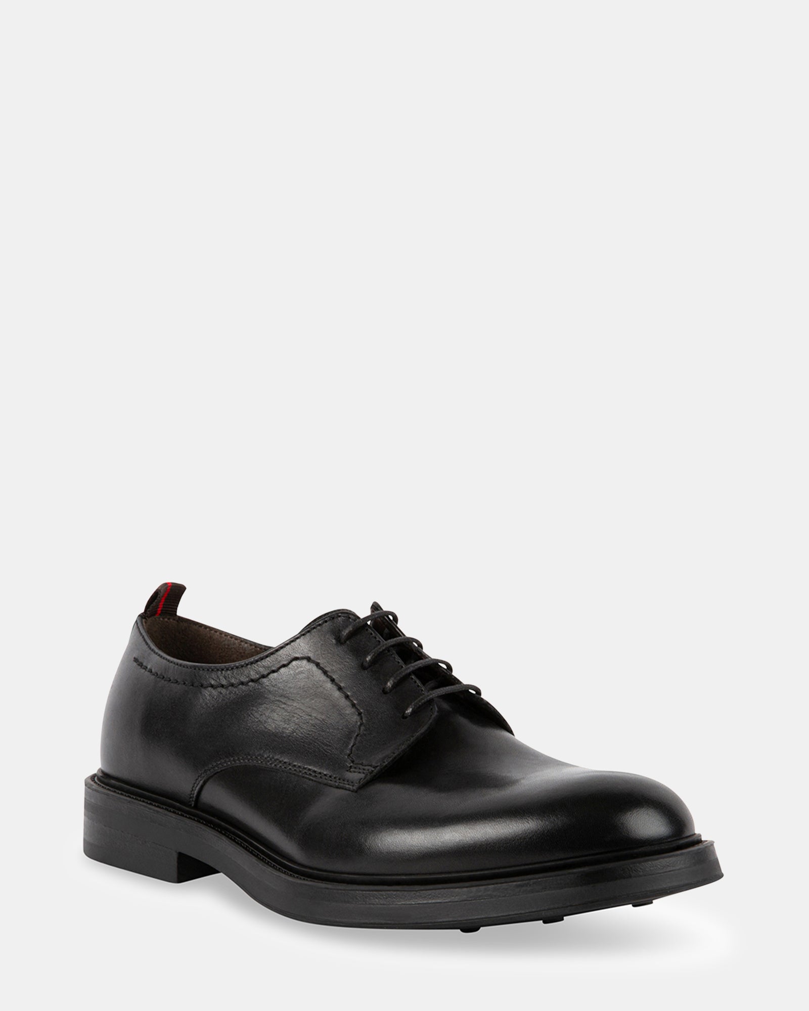 IVANO BLACK LEATHER - Men's Shoes - Steve Madden Canada