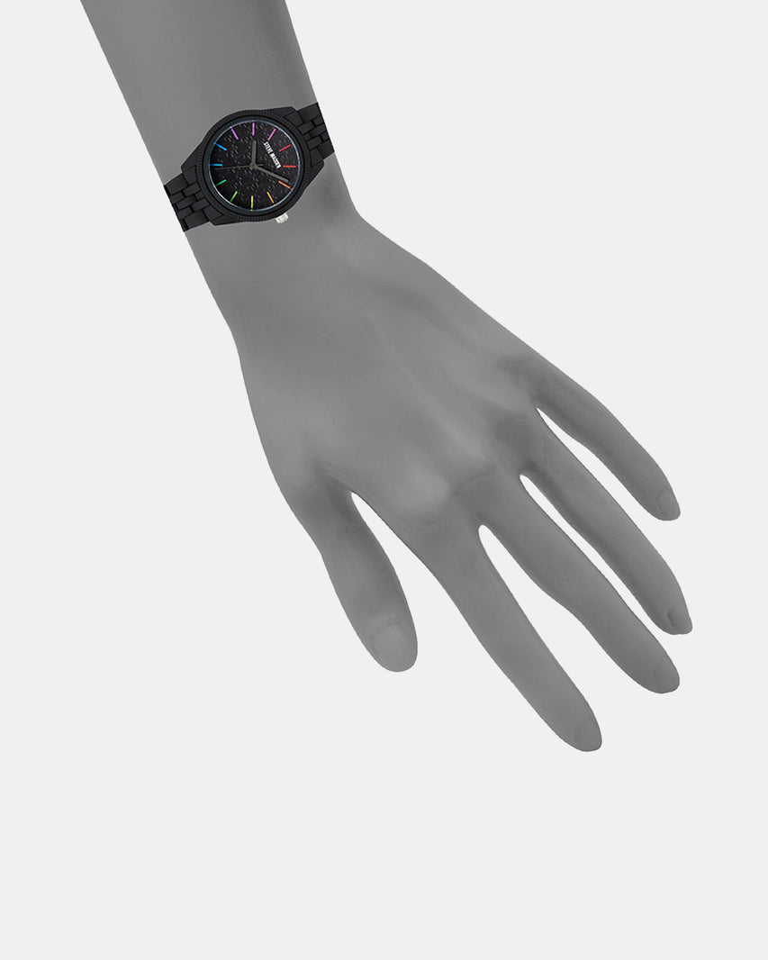 POWDER COATED WATCH BLACK - Jewelry - Steve Madden Canada