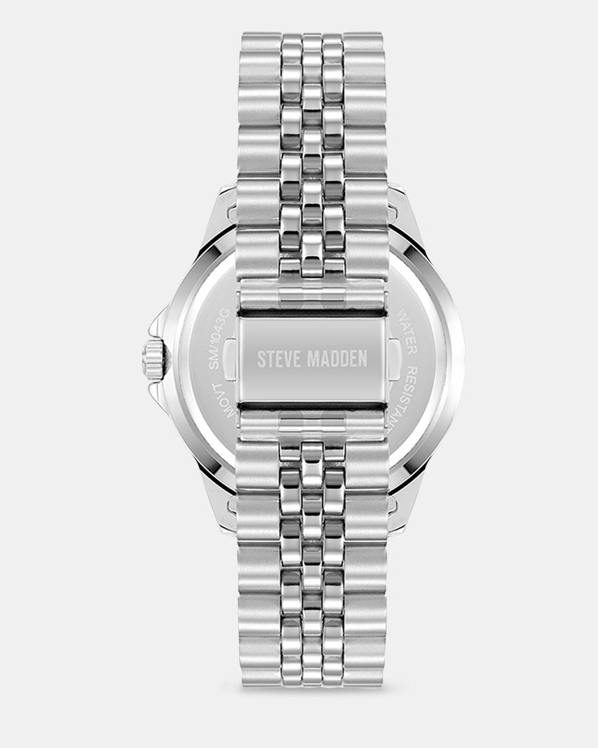 CLASSIC WATCH SILVER MULTI - Jewelry - Steve Madden Canada