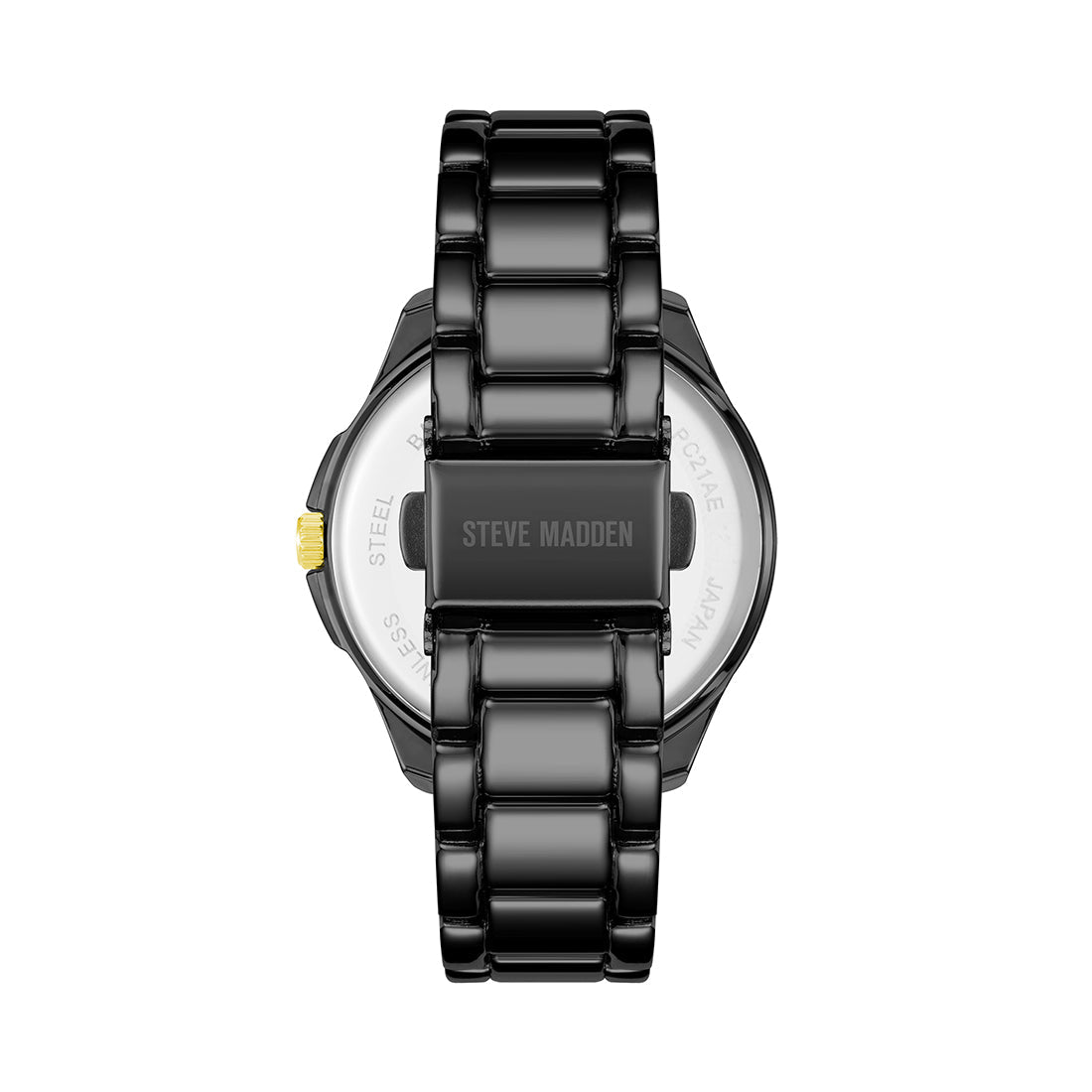 CLASSIC WATCH BLACK - Jewelry - Steve Madden Canada
