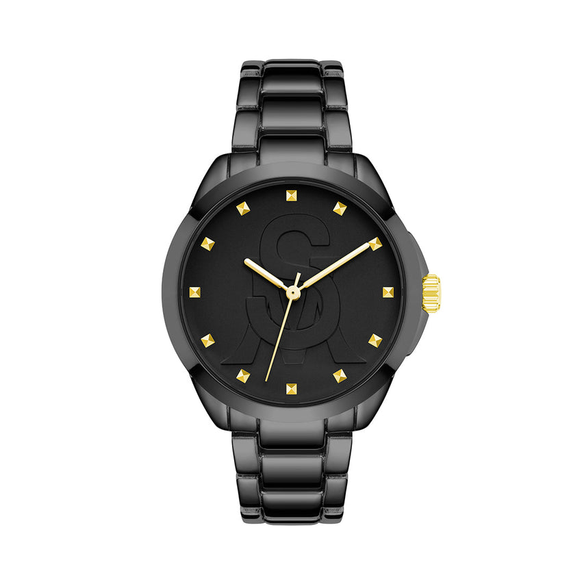 CLASSIC WATCH BLACK - Jewelry - Steve Madden Canada