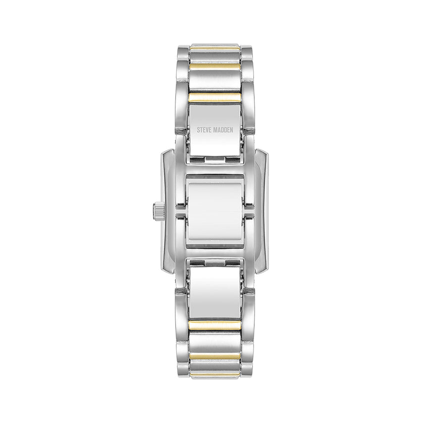 TWO TONE SLIM WATCH SILVER MULTI - Jewelry - Steve Madden Canada