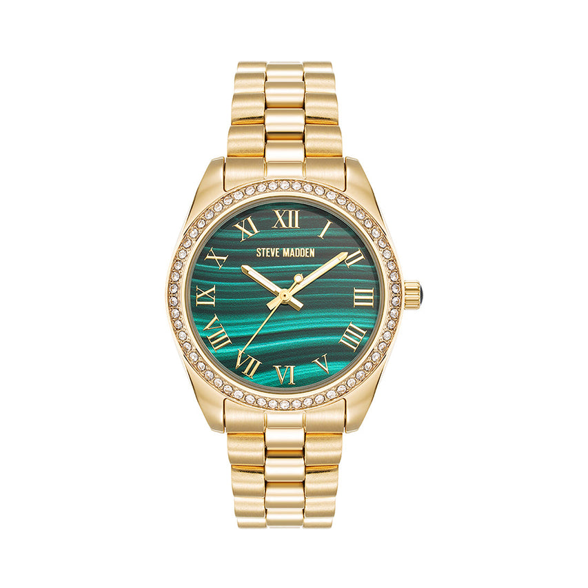 STATEMENT WATCH GOLD MULTI - Jewelry - Steve Madden Canada