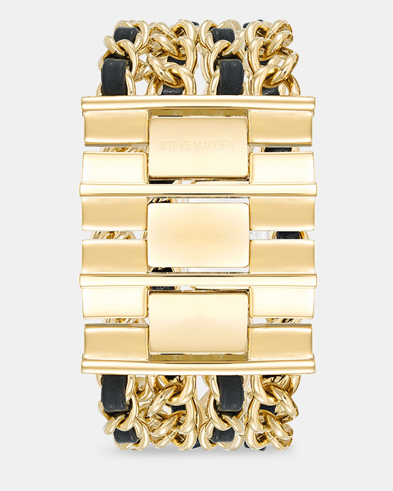 CHAIN BRACELET WATCH GOLD MULTI - Jewelry - Steve Madden Canada