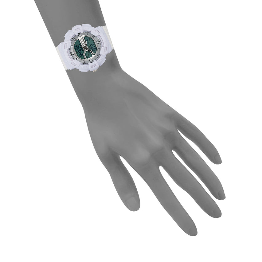 OVERSIZED SPORT WATCH WHITE MULTI - Jewelry - Steve Madden Canada
