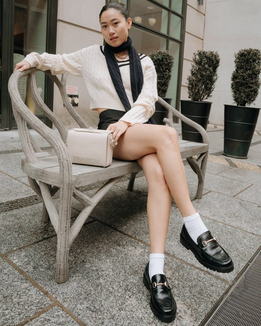 MISTOR BLACK LEATHER - Women's Shoes - Steve Madden Canada
