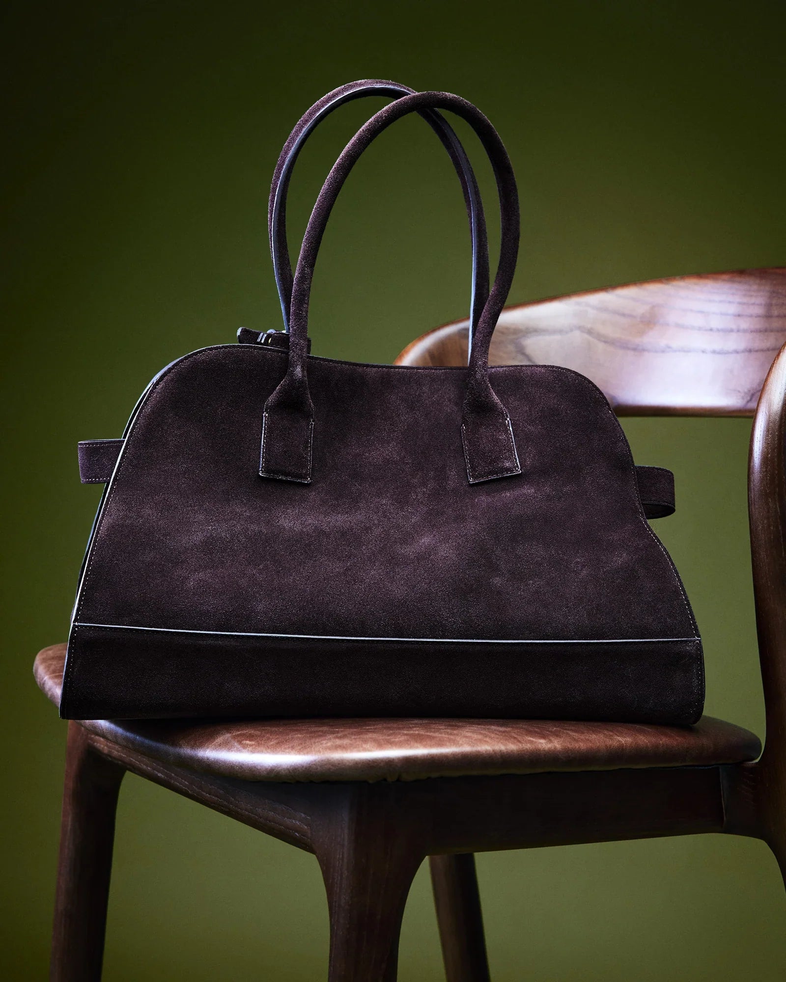 BHEIDEE BROWN SUEDE - Handbags - Steve Madden Canada