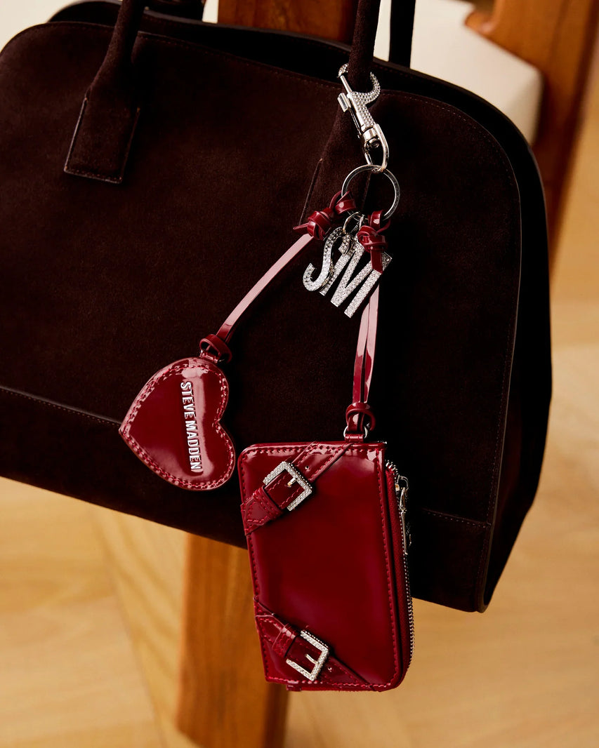 BHEIDEE BROWN SUEDE - Handbags - Steve Madden Canada