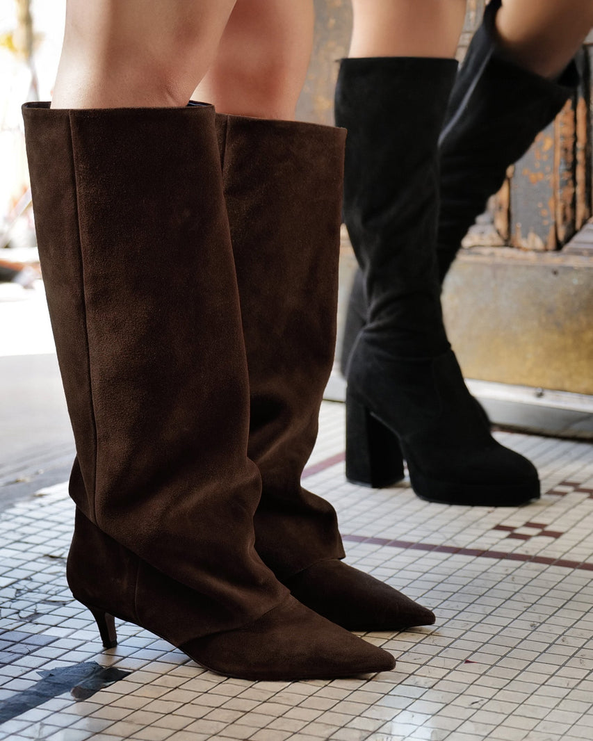 LUCA BROWN SUEDE - Women's Shoes - Steve Madden Canada