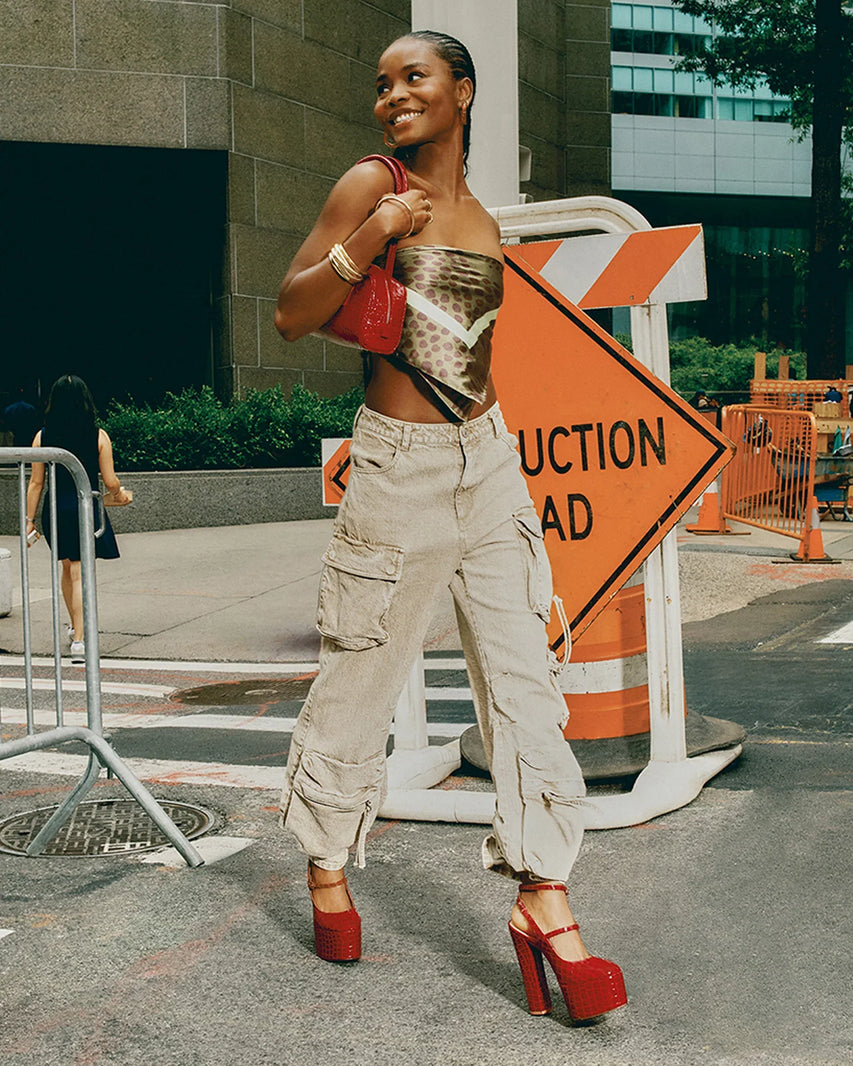 SCOTLYN RED EXOTIC - Women's Shoes - Steve Madden Canada