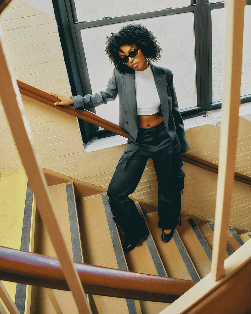 DUO PANT BLACK - Clothing - Steve Madden Canada