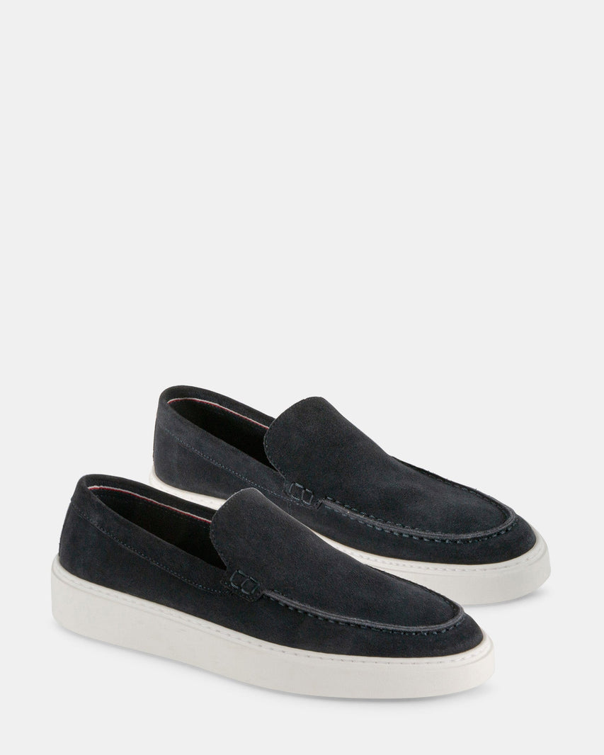 ASHTINN NAVY SUEDE - Men's Shoes - Steve Madden Canada