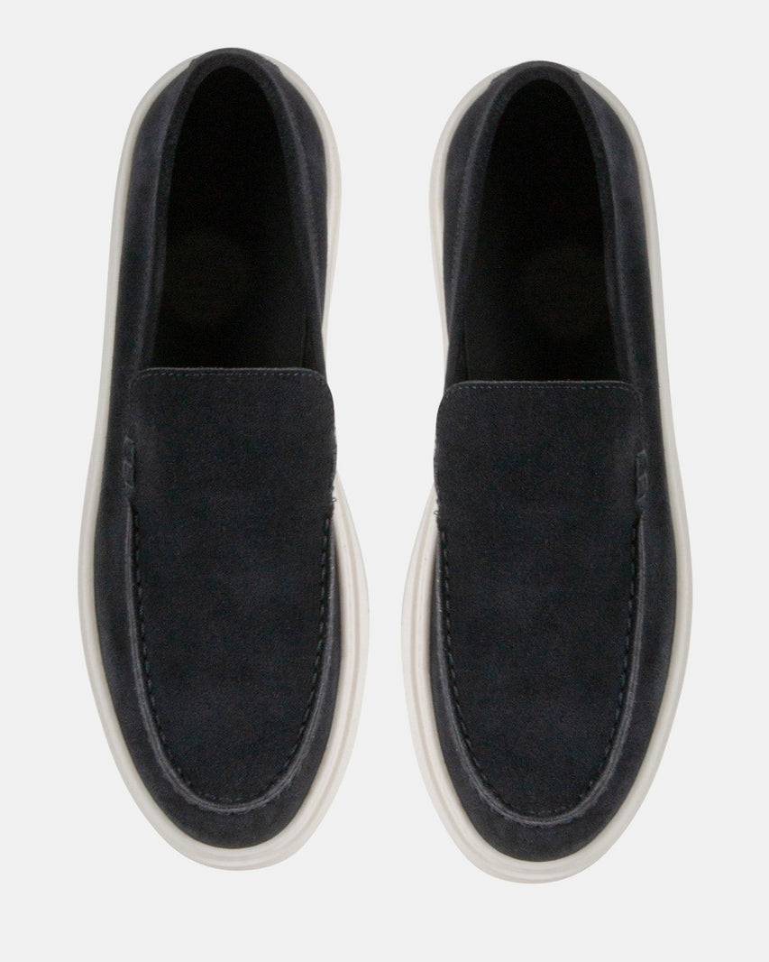 ASHTINN NAVY SUEDE - Men's Shoes - Steve Madden Canada