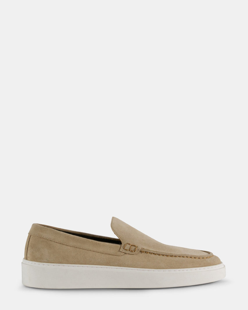 ASHTINN TAUPE SUEDE - Men's Shoes - Steve Madden Canada
