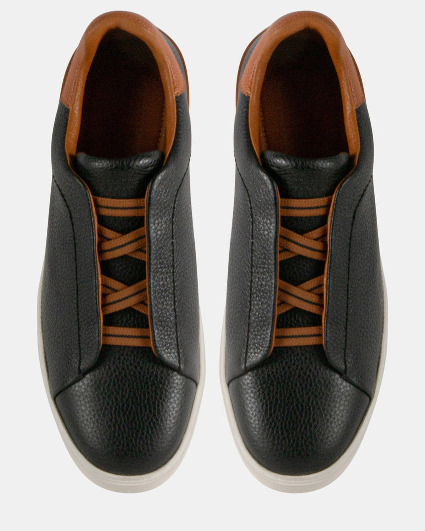 MASTERS BLACK LEATHER - Men's Shoes - Steve Madden Canada