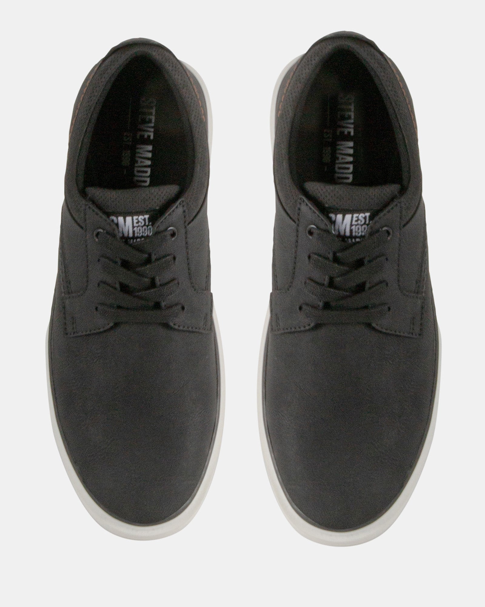 ORRO BLACK NUBUCK - Men's Shoes - Steve Madden Canada