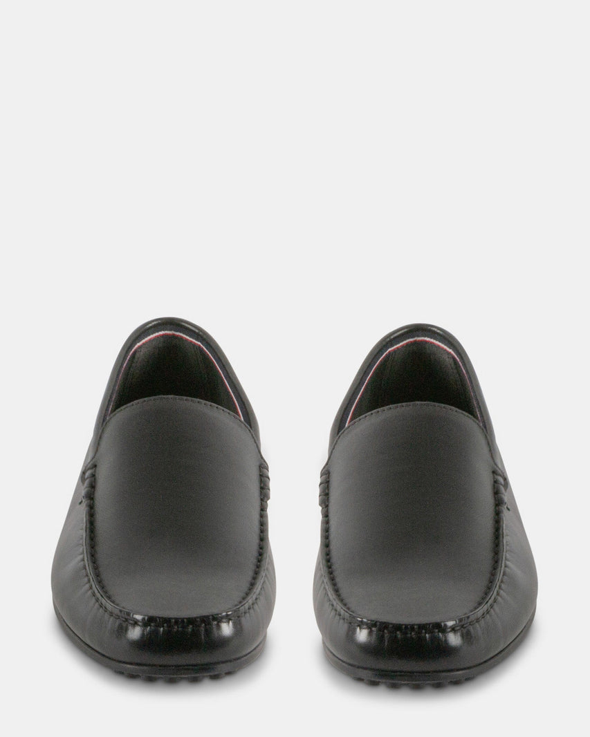 STENSON BLACK LEATHER - Men's Shoes - Steve Madden Canada