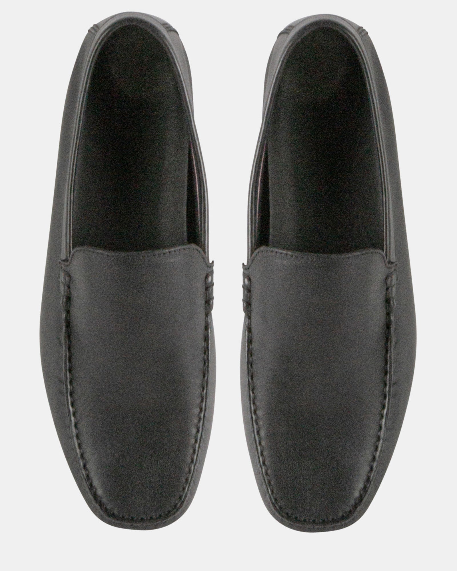 STENSON BLACK LEATHER - Men's Shoes - Steve Madden Canada