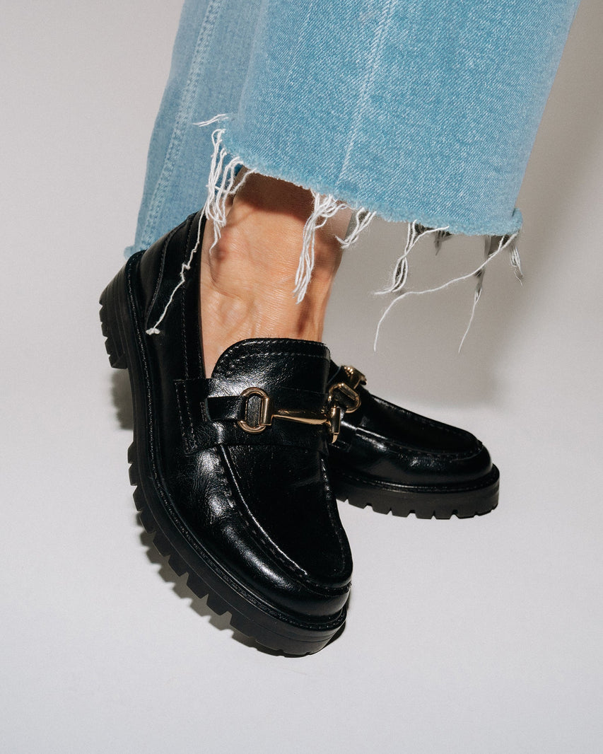 MISTOR BLACK LEATHER - Women's Shoes - Steve Madden Canada