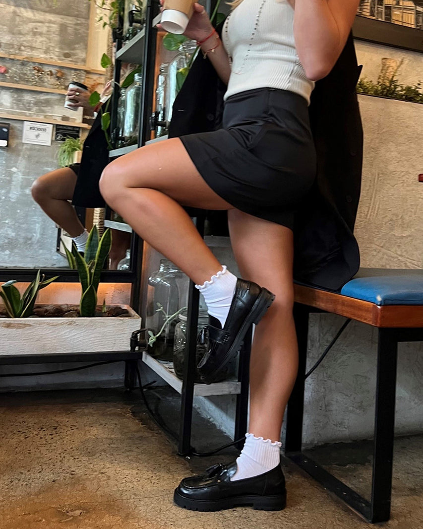 MINKA BLACK LEATHER - Women's Shoes - Steve Madden Canada