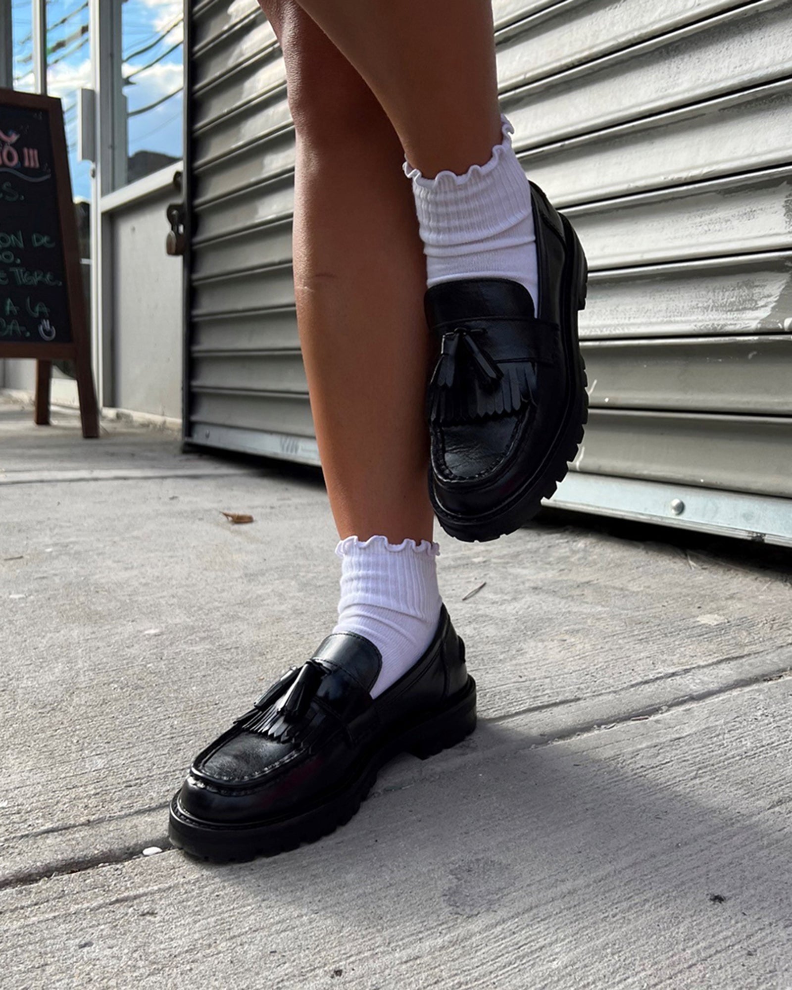 MINKA BLACK LEATHER - Women's Shoes - Steve Madden Canada