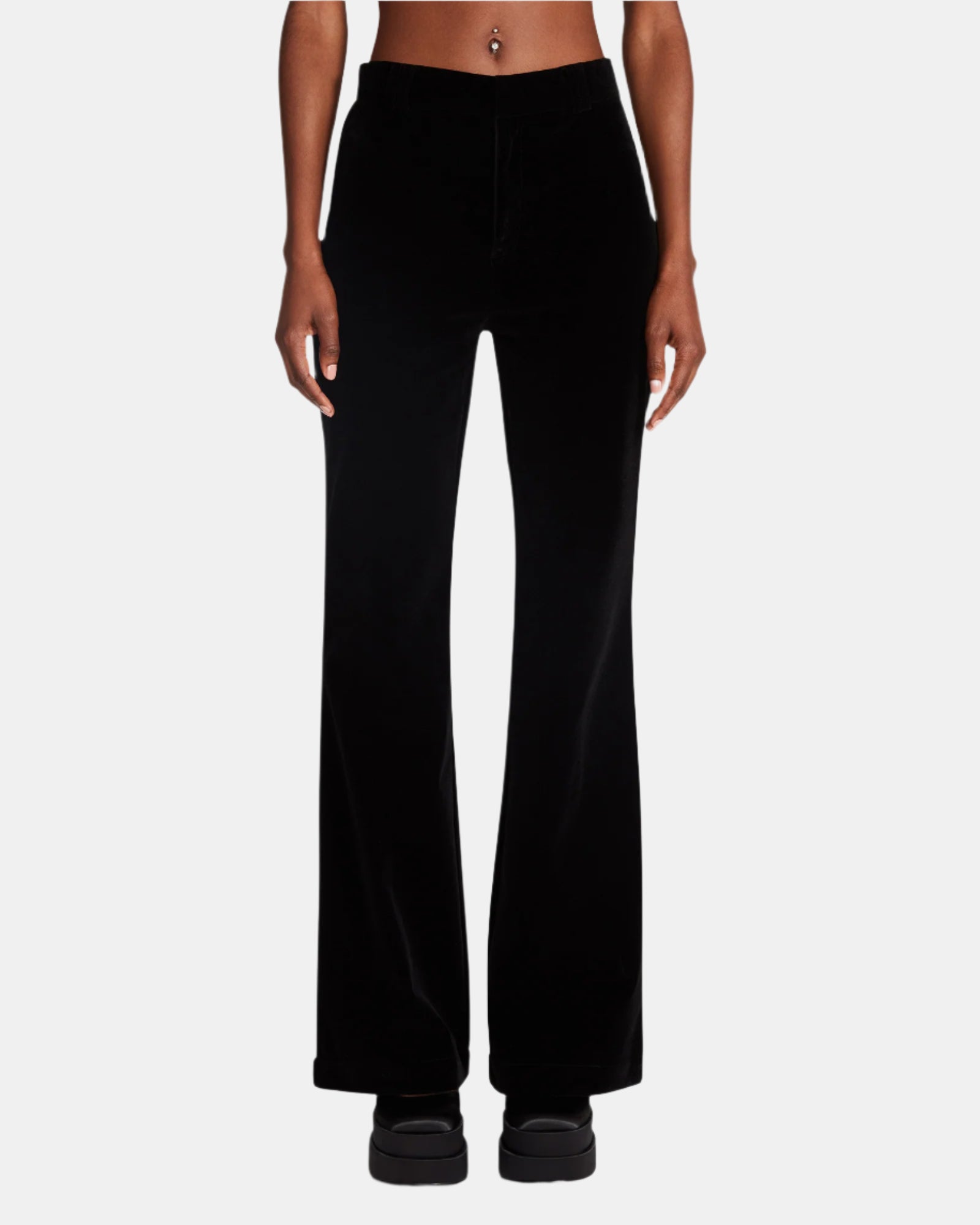 HARLOW PANT BLACK - Clothing - Steve Madden Canada