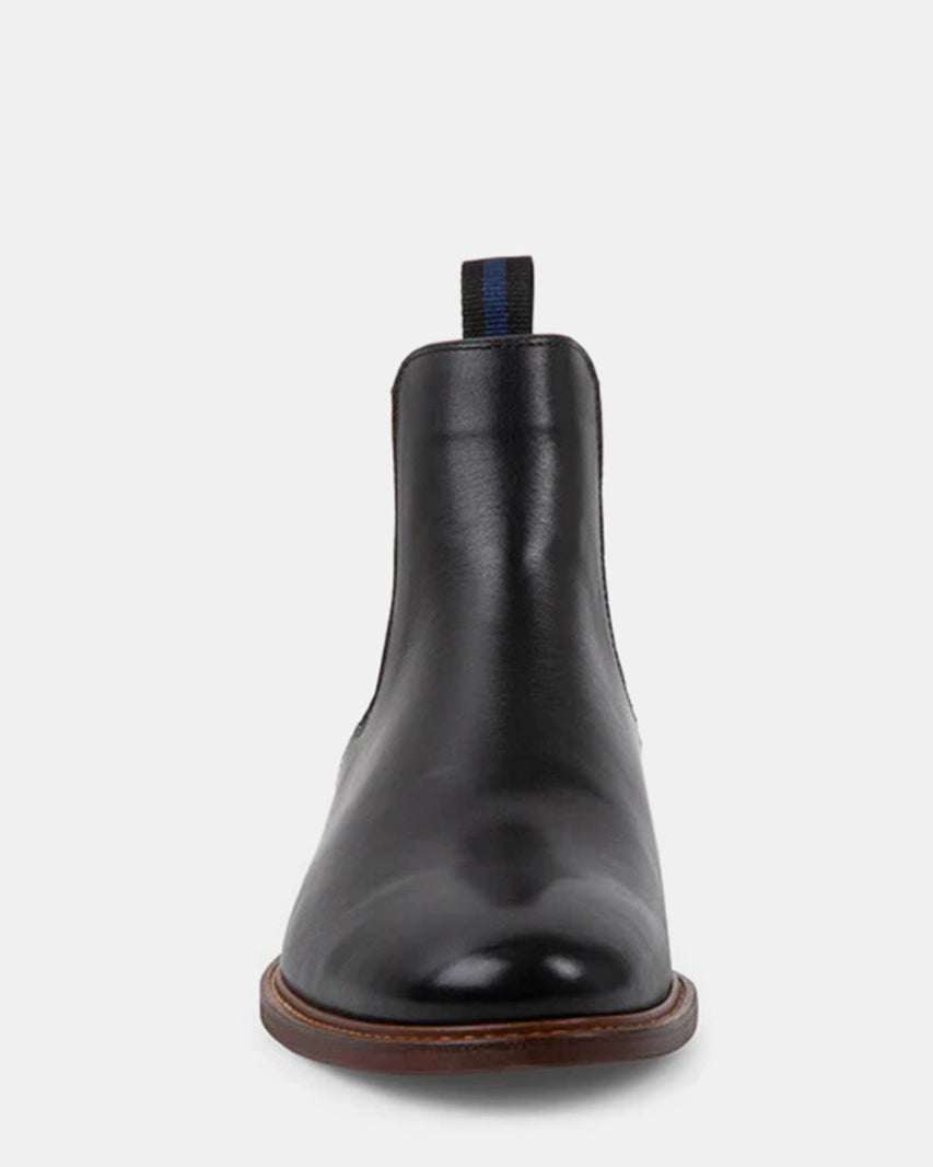 CHASE BLACK LEATHER - Men's Shoes - Steve Madden Canada