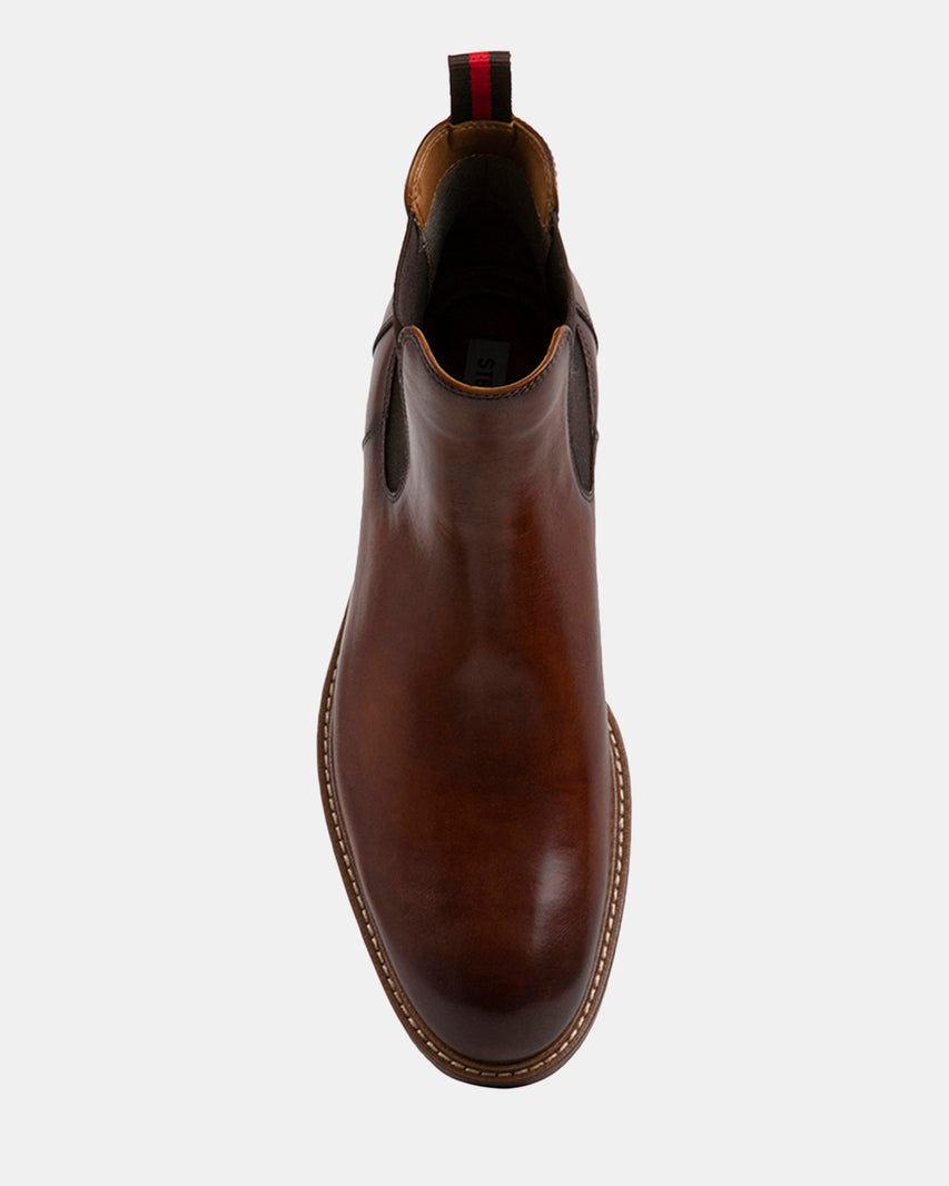 CHASE TAN LEATHER - Men's Shoes - Steve Madden Canada