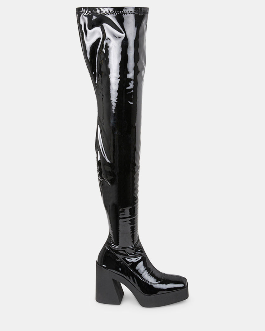 IMMORTAL BLACK PATENT - Women's Shoes - Steve Madden Canada