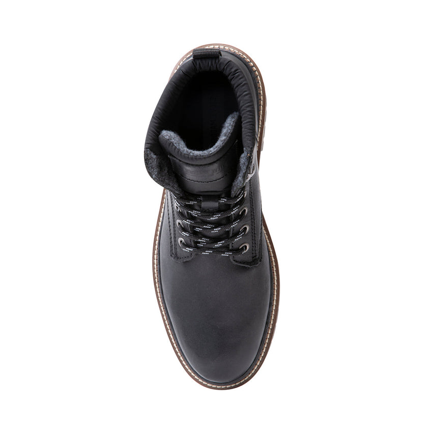 JASPER BLACK LEATHER - Men's Shoes - Steve Madden Canada