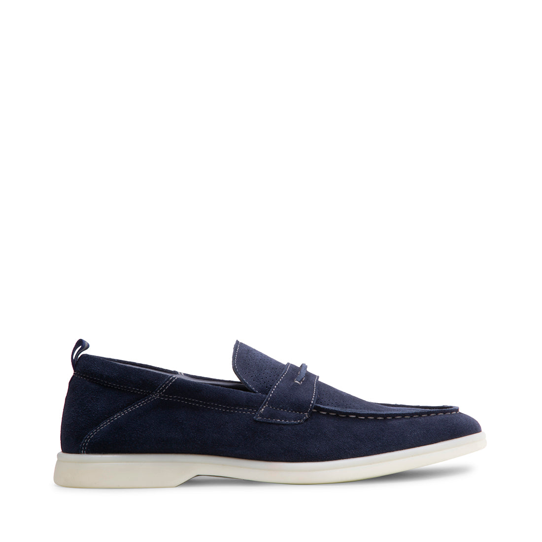 QUINN BLUE SUEDE - Men's Shoes - Steve Madden Canada