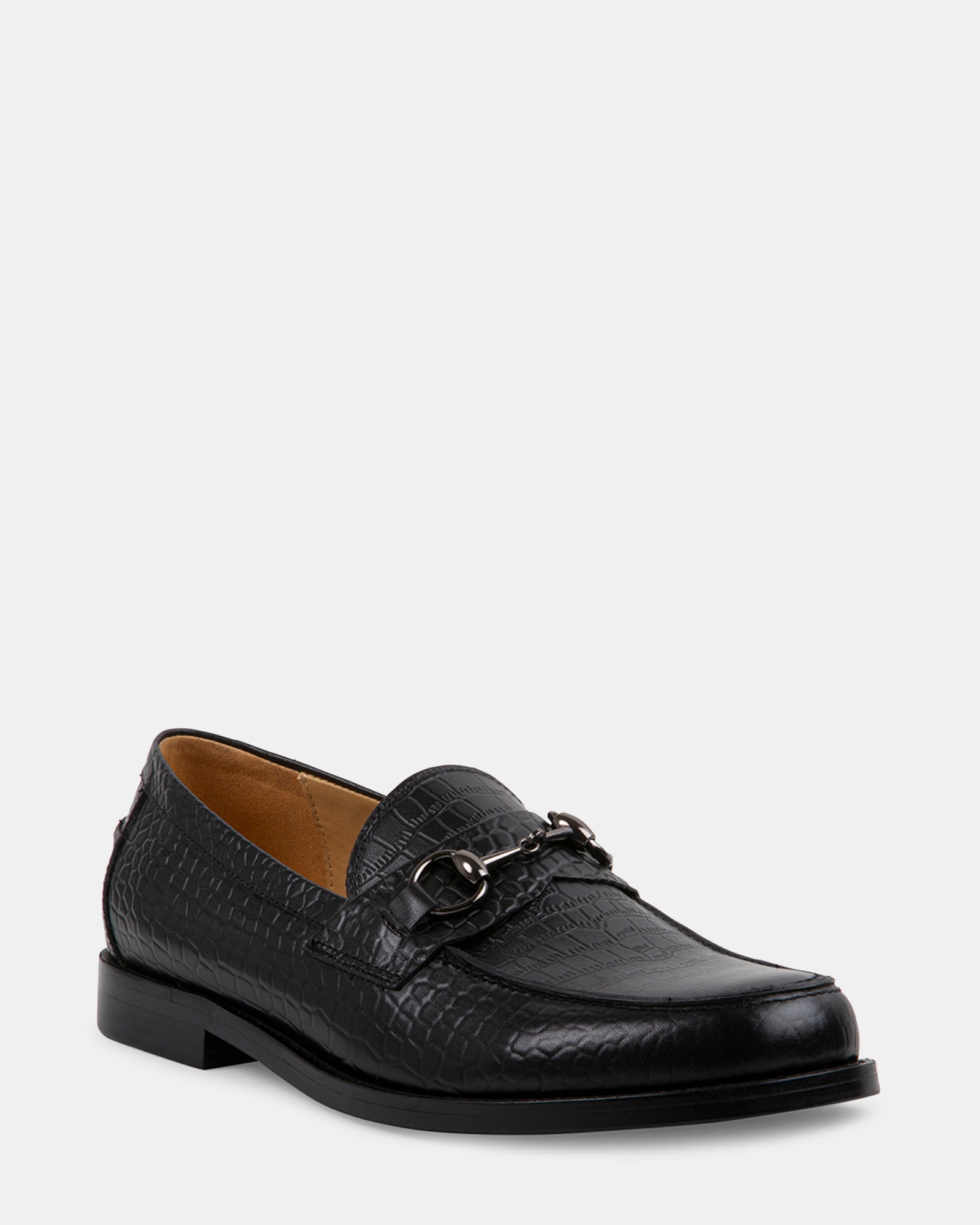 DARKO BLACK LEATHER - Men's Shoes - Steve Madden Canada