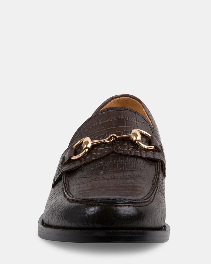 DARKO BROWN LEATHER - Men's Shoes - Steve Madden Canada