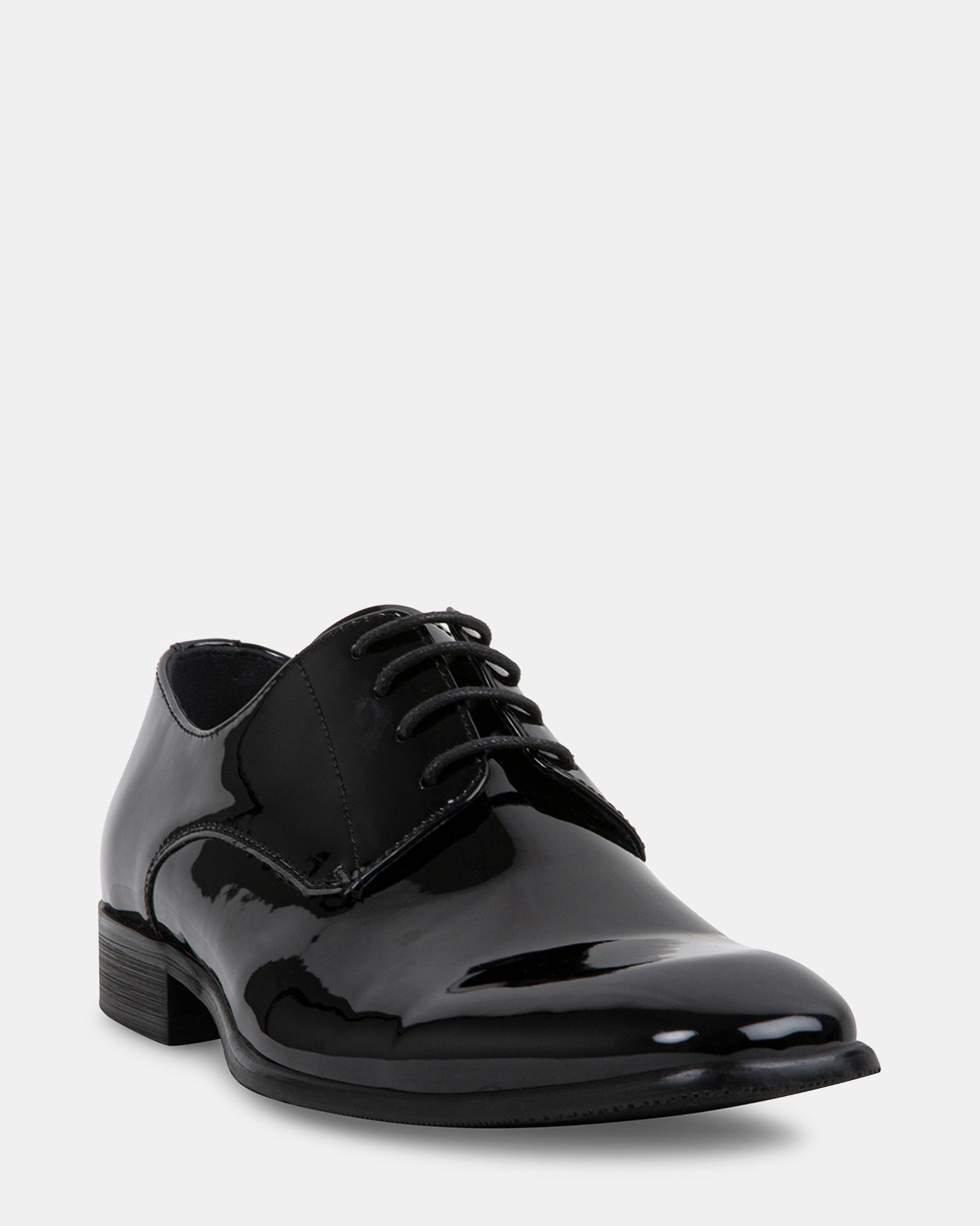 JAVIN-P BLACK PATENT - Men's Shoes - Steve Madden Canada