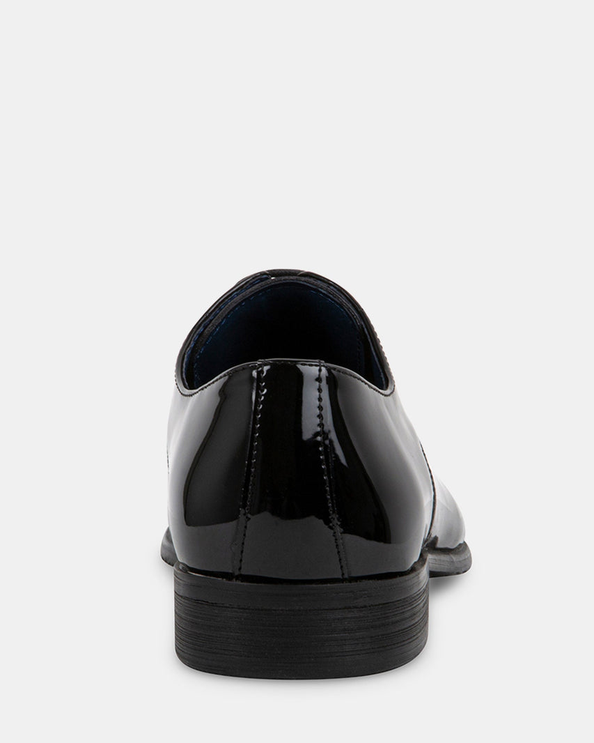 JAVIN-P BLACK PATENT - Men's Shoes - Steve Madden Canada
