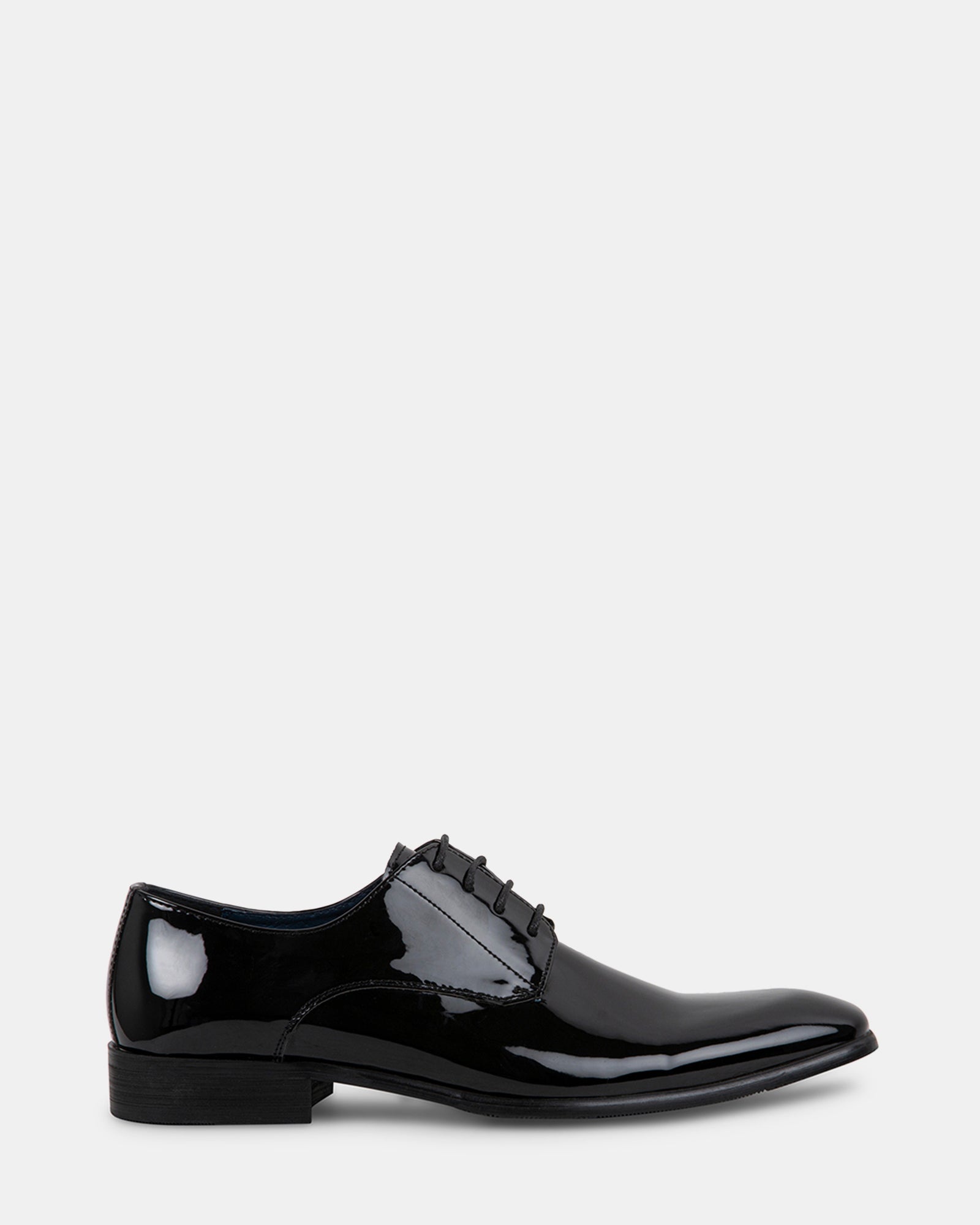 JAVIN-P BLACK PATENT - Men's Shoes - Steve Madden Canada
