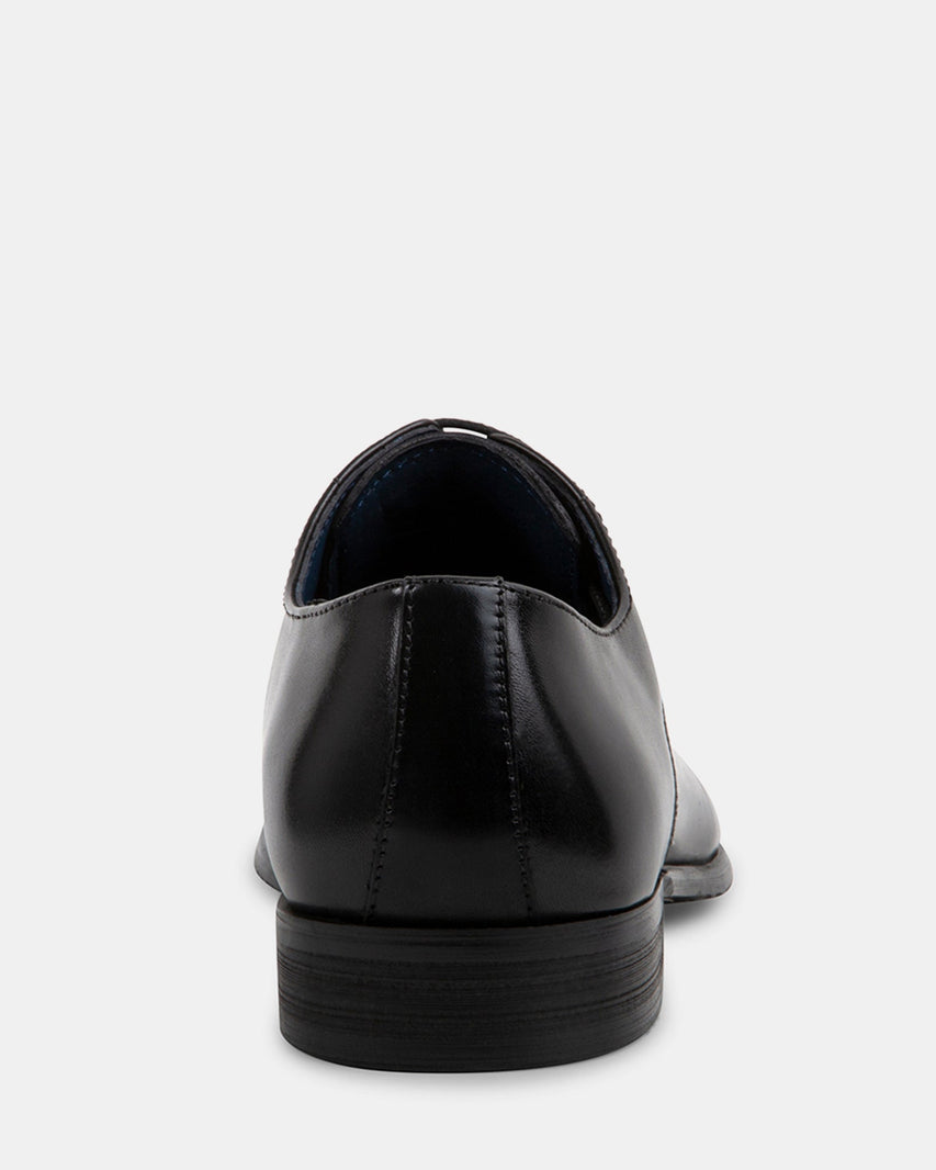 JAVIN BLACK LEATHER - Men's Shoes - Steve Madden Canada