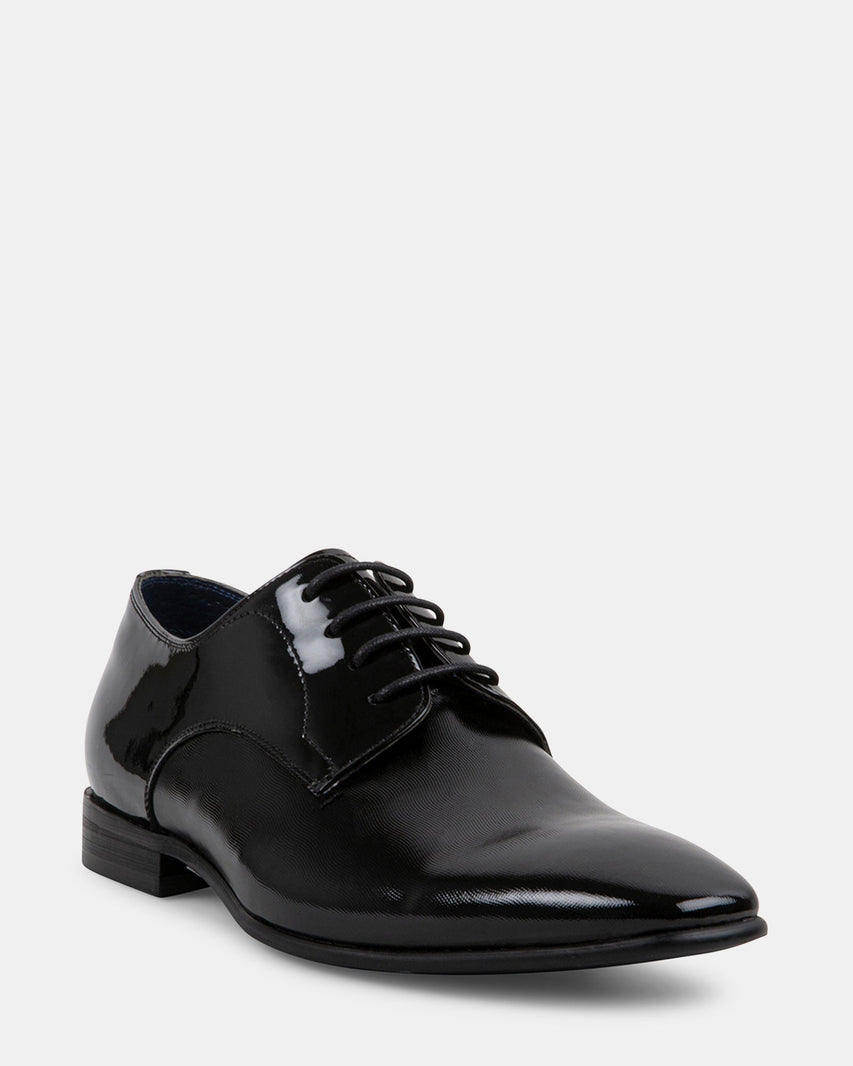 JOSE BLACK PATENT - Men's Shoes - Steve Madden Canada