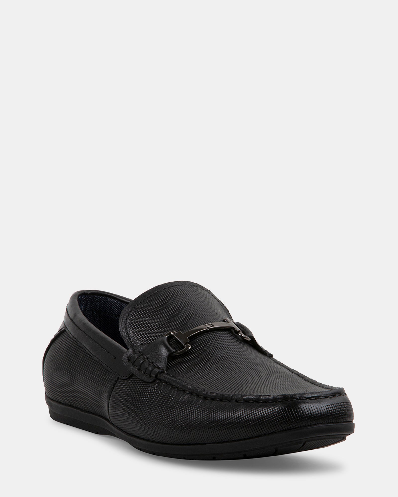 KYSON BLACK LEATHER - Men's Shoes - Steve Madden Canada